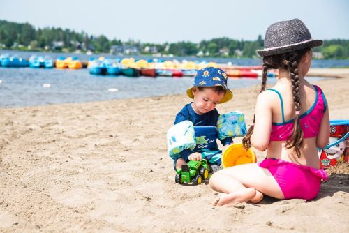 Aménagement général, plage et baignade